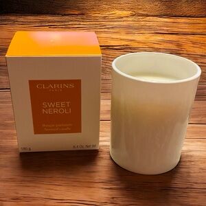 CLARINS PARIS Sweet Neroli Bougie Scented Candle 6.4 Oz.